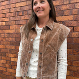Corduroy Buttoned Vest - Toad&Co.