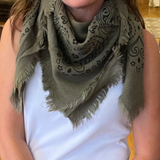 Oversized Bandana Scarf