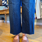Stride Crop Wide Leg Jean - Liverpool