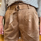 Ivory Suede Short - Z Supply