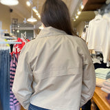 Cropped Trench Coat - Tractr