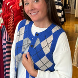 Blair Argyle Vest