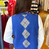 Blair Argyle Vest