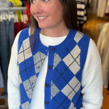 Blair Argyle Vest