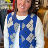 Blair Argyle Vest