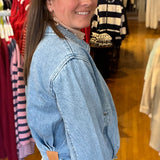 Marlow Denim Bomber Jacket