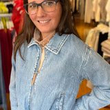 Marlow Denim Bomber Jacket