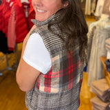 Quinn Plaid Vest