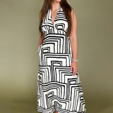 Audrey Halter Dress