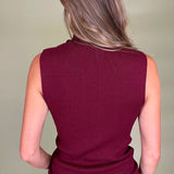 Sutton Sleeveless Sweater - Tribal