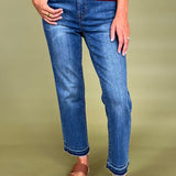Sophia Micro Flare Jean - Tribal