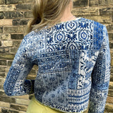 Mira Quilted Reversible Jacket - Tribal
