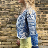 Mira Quilted Reversible Jacket - Tribal