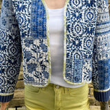 Mira Quilted Reversible Jacket - Tribal