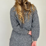 Oversized Grandfather Cardigan - Tribal