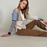 Quinn Whipstitch Sweater - Tribal