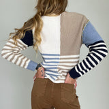 Quinn Whipstitch Sweater - Tribal