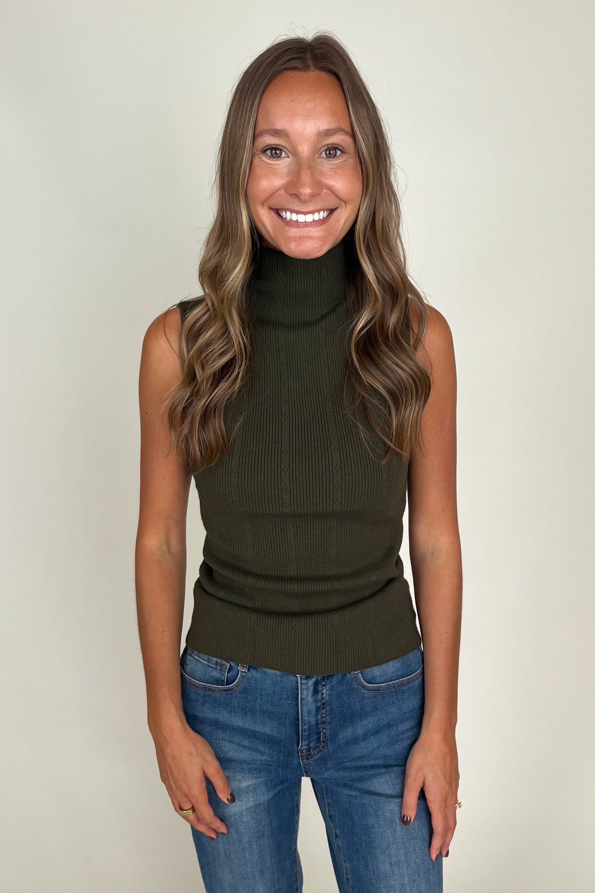 Sutton Sleeveless Sweater - Tribal