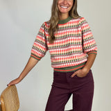 Demi Short Sleeve Sweater