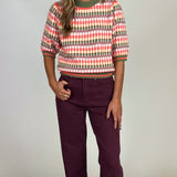 Brooke Wide Leg Pant - Tribal