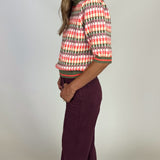 Brooke Wide Leg Pant - Tribal