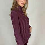 Gabrielle Mock Neck Sweater - Tribal