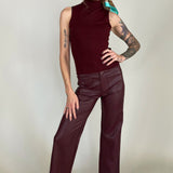 Reeve Faux Leather Pant