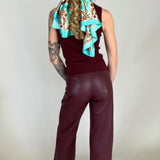 Reeve Faux Leather Pant