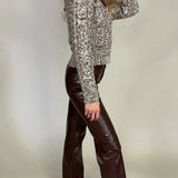 Cassie Super High Rise Straight Pant - Pistola