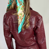 Caleb Faux Leather Jacket