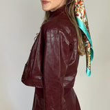 Caleb Faux Leather Jacket