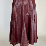 Oleksa Faux Leather Skirt