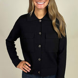 Edie Knit Collared Cardigan - Tribal