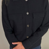 Edie Knit Collared Cardigan - Tribal