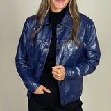 Ari Faux Leather Jacket - Tribal