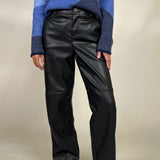 Onyx Faux Leather Pant - Tribal