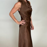 Barbara Satin Skirt - Lucy Paris