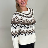 Freya Fair Isle Cardigan - Tribal
