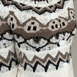Freya Fair Isle Cardigan - Tribal