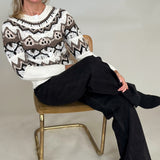 Freya Fair Isle Cardigan - Tribal