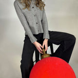 Edie Knit Collared Cardigan - Tribal