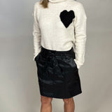 Brie Faux Leather Skirt - Tribal