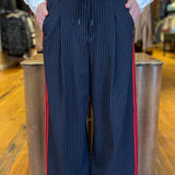 Beckham Pinstriped Trouser - Liverpool
