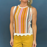 Malibu Sweater Vest - Tribal