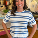 Prado Stripe Sweater Tee - Z Supply