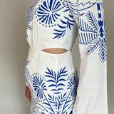 Tahina Palm Mini Dress - Z Supply