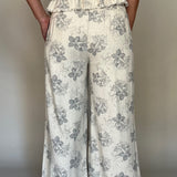 Hawthorne Wide Leg Linen Pant