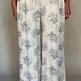 Hawthorne Wide Leg Linen Pant