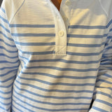 L.L.Bean Peaks Island Button Mockneck