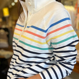 L.L.Bean Peaks Island Button Mockneck